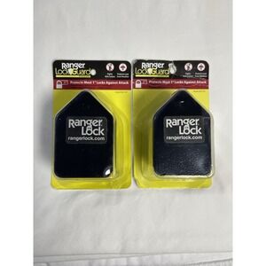 NIB  2 RANGER Lock Guard Protection for 1" Padlocks Anti-Theft Weather Steel